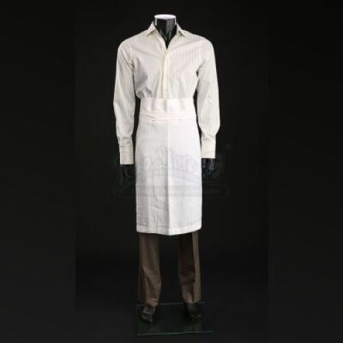SEASON 2 EPISODE 1: "KAISEKI"<br>Hannibal Lecter's (Mads Mikkelsen) Striped Shirt, Slacks, and Apron