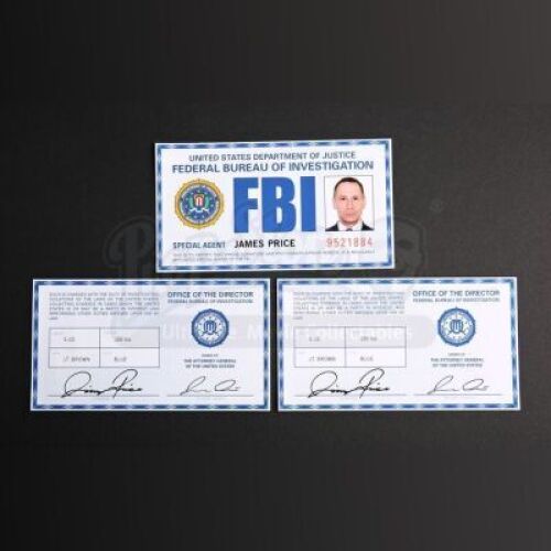 SEASONS 1-3<br>Jimmy Price's (Scott Thompson) FBI ID Prints