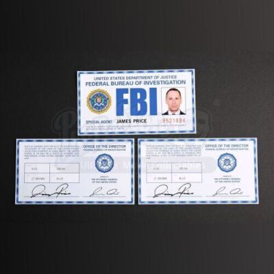 SEASONS 1-3<br>Jimmy Price's (Scott Thompson) FBI ID Prints