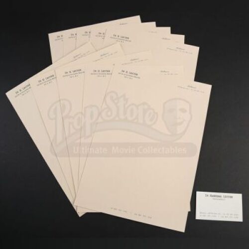 SEASONS 1-3<br>Hannibal Lecter's (Mads Mikkelsen) Stationery and Business Card