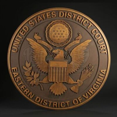 SEASON 2<br>U.S. District Court of East Virginia Seal