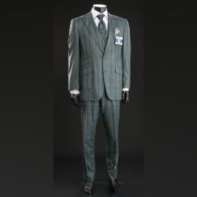 SEASON 2 EPISODE 3: "HASSUN"<br>Hannibal Lecter's (Mads Mikkelsen) Green Plaid Three-Piece Suit
