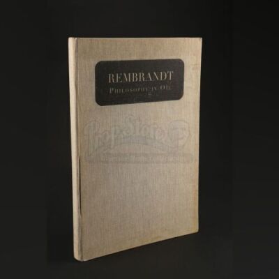 SEASON 2 EPISODE 4: "TAKIAWASE"<br>Hannibal Lecter's (Mads Mikkelsen) Rembrandt Book