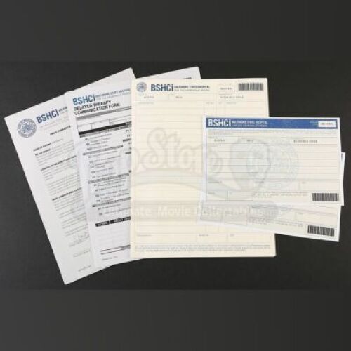 SEASON 2 EPISODE 4: "TAKIAWASE"<br>Will Graham's (Hugh Dancy) Drug Therapy Consent Form and BSHCI Paperwork