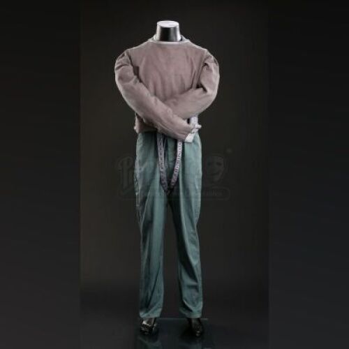 SEASON 2 EPISODE 5: "MUKOZUKE"<br>Will Graham's (Hugh Dancy) Institution Jumpsuit with Straitjacket