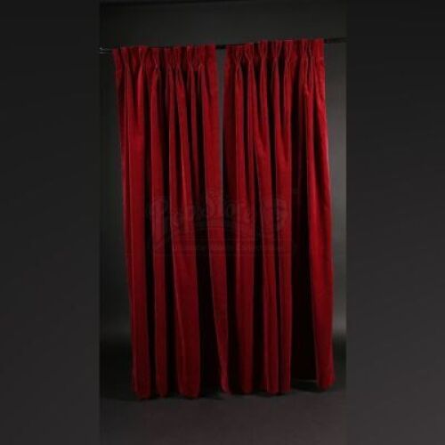 SEASONS 1-3<br>Hannibal Lecter's (Mads Mikkelsen) Red Velvet Drapes