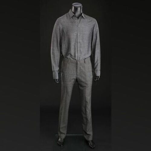 SEASON 2 EPISODE 6: "FUTAMONO"<br>Hannibal Lecter's (Mads Mikkelsen) Charcoal Shirt and Slacks