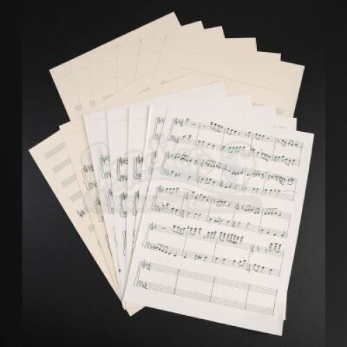 SEASON 2 EPISODE 6: "FUTAMONO"<br>Hannibal Lecter's (Mads Mikkelsen) Sheet Music