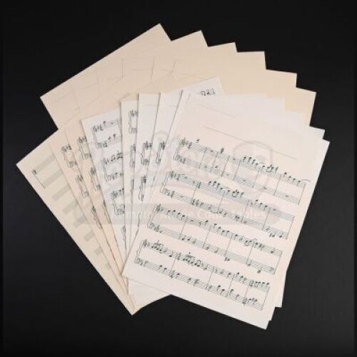 SEASON 2 EPISODE 6: "FUTAMONO"<br>Hannibal Lecter's (Mads Mikkelsen) Sheet Music