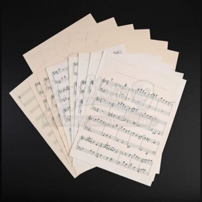 SEASON 2 EPISODE 6: "FUTAMONO"<br>Hannibal Lecter's (Mads Mikkelsen) Sheet Music