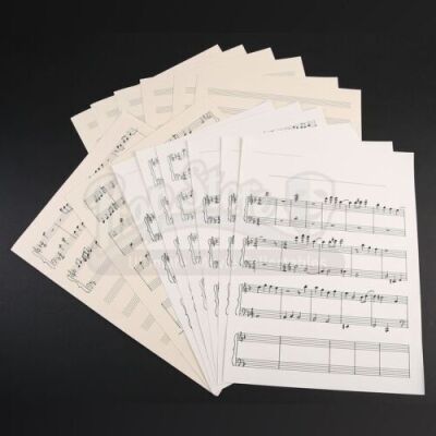 SEASON 2 EPISODE 6: "FUTAMONO"<br>Hannibal Lecter's (Mads Mikkelsen) Sheet Music