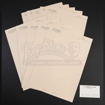 SEASONS 1-3<br>Hannibal Lecter's (Mads Mikkelsen) Stationery and Business Card