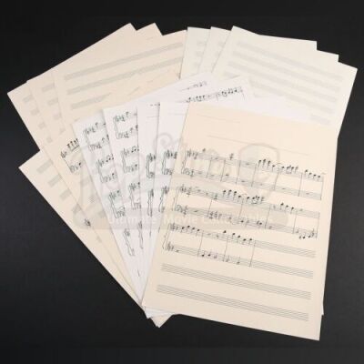 SEASON 2 EPISODE 6: "FUTAMONO"<br>Hannibal Lecter's (Mads Mikkelsen) Sheet Music