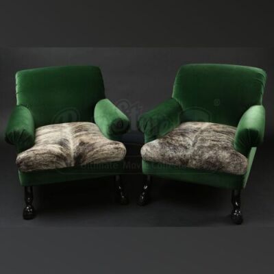 SEASON 2 EPISODE 6: "FUTAMONO"<br>Hannibal Lecter's (Mads Mikkelsen) Parlor Chairs