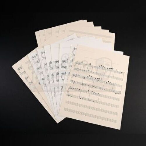 SEASON 2 EPISODE 6: "FUTAMONO"<br>Hannibal Lecter's (Mads Mikkelsen) Sheet Music