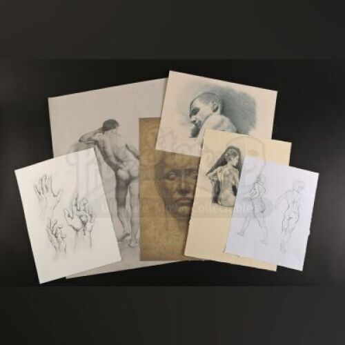 SEASON 2 EPISODE 7: "YAKIMONO"<br>Hannibal Lecter's (Mads Mikkelsen) Nude Man's Shoulder Printed Illustration with Additional Prints
