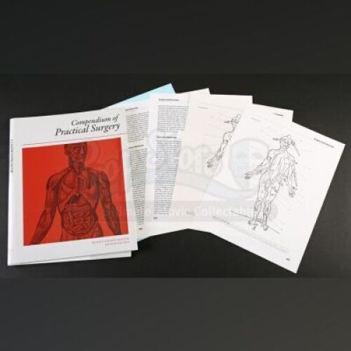 SEASON 2 EPISODE 7: "YAKIMONO"<br> Wound Man Surgery Book Pages and Dust Jackets