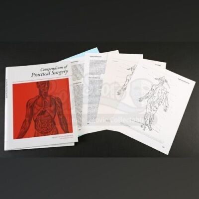 SEASON 2 EPISODE 7: "YAKIMONO"<br> Wound Man Surgery Book Pages and Dust Jackets