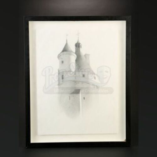 SEASONS 1-3<br>Hannibal Lecter's (Mads Mikkelsen) Framed Office illustration
