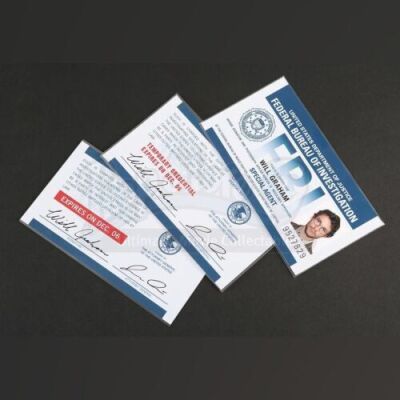 SEASONS 1-3<br>Will Graham's (Hugh Dancy) FBI ID Cards