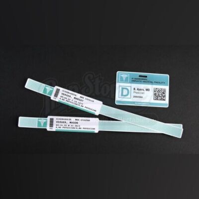 SEASONS 2 AND 3<br>Mason Verger's (Michael Pitt) and Margot Verger's (Katharine Isabelle) Hospital Bands With Hospital ID