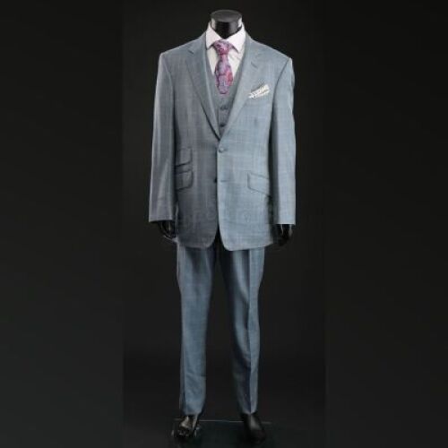 SEASON 2 EPISODE 9: "SHIIZAKANA"<br>Hannibal Lecter's (Mads Mikkelsen) Pale Blue Three-Piece Suit
