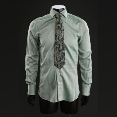 SEASON 2 EPISODE 9: "SHIIZAKANA"<br>Hannibal Lecter's (Mads Mikkelsen) Green Shirt and Tie