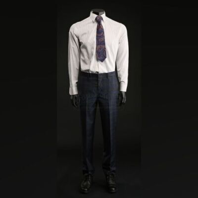 SEASON 2 EPISODE 9: "SHIIZAKANA"<br>Hannibal Lecter's (Mads Mikkelsen) Shirt, Tie, and Slacks