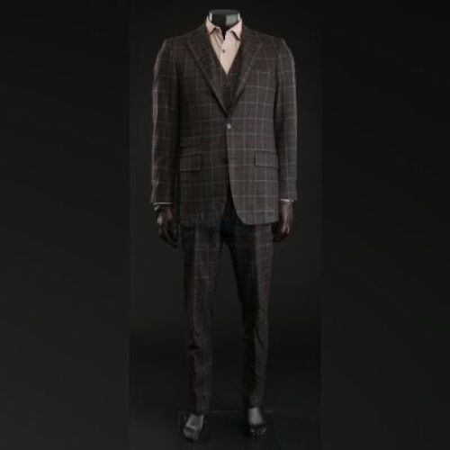 SEASON 2 EPISODE 9: "SHIIZAKANA"<br>Hannibal Lecter's (Mads Mikkelsen) Charcoal Plaid Three-Piece Suit