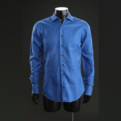 SEASON 2 EPISODE 11: "KO NO MONO"<br>Hannibal Lecter's (Mads Mikkelsen) Blue Shirt and Pocket Square