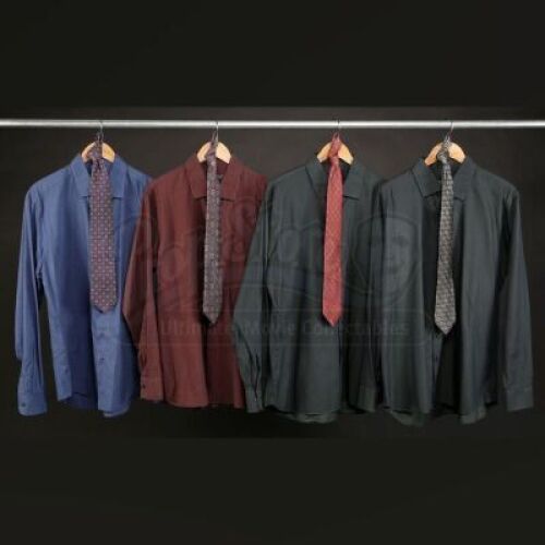 SEASONS 1-3<br>Four Jack Crawford (Laurence Fishburne) Shirts and Ties