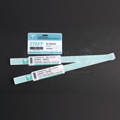 SEASONS 2 AND 3<br>Mason Verger's (Michael Pitt) and Margot Verger's (Katharine Isabelle) Hospital Bands With Hospital ID