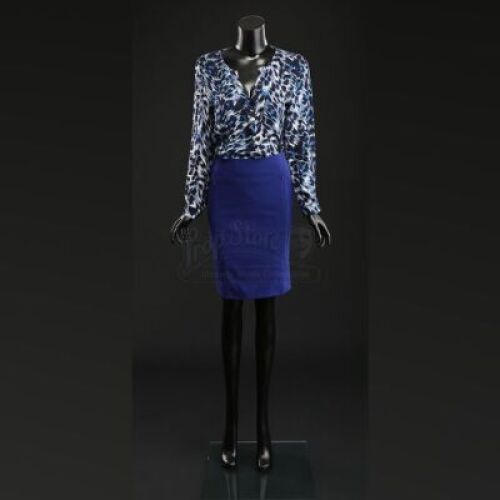 SEASON 2 EPISODE 11: "KO NO MONO"<br>Alana Bloom's (Caroline Dhavernas) Blue Blouse and Skirt