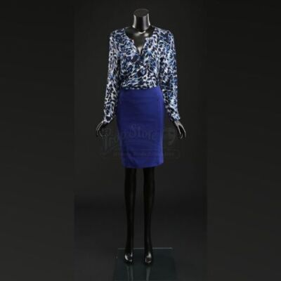 SEASON 2 EPISODE 11: "KO NO MONO"<br>Alana Bloom's (Caroline Dhavernas) Blue Blouse and Skirt