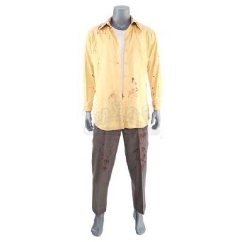 Lot # 68: Bill Fisk's Bloodied Stunt Costume