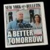 Lot # 82: 'Wilson Fisk's Promise to City' New York Bulletin Newspaper