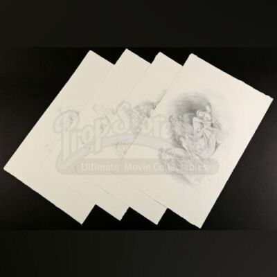 SEASON 2 EPISODE 12: "TOME-WAN"<br>Hannibal Lecter's (Mads Mikkelsen) Three Stage Sketch Print Set