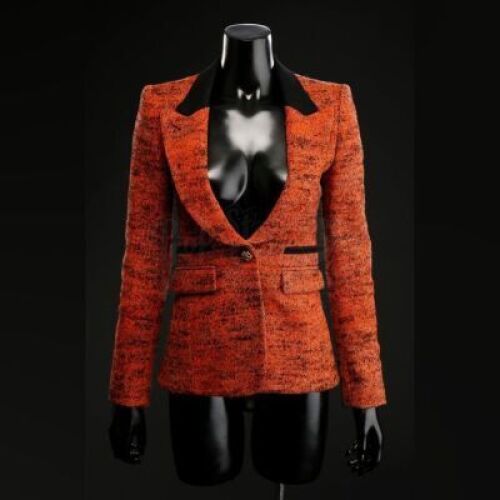 SEASON 2 EPISODE 12: "TOME-WAN"<br>Margot Verger's (Katharine Isabelle) Jacket and Earrings