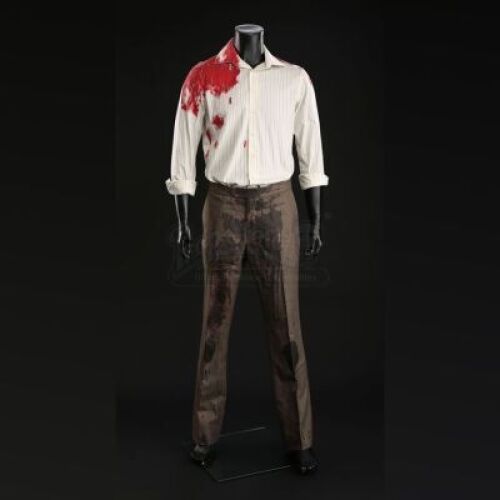 SEASON 2 EPISODE 13: "MIZUMONO"<br>Hannibal Lecter's (Mads Mikkelsen) Bloody Shirt