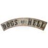 Lot # 143: 'Dogs of Hell' Sign
