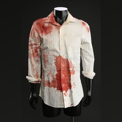 SEASON 2 EPISODE 13: "MIZUMONO"<br>Hannibal Lecter's (Mads Mikkelsen) Bloody Shirt