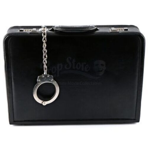 Lot # 147: Frank Castle's Briefcase with Handcuffs