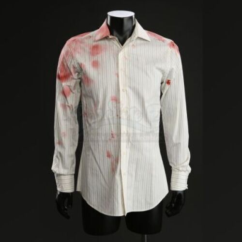 SEASON 2 EPISODE 13: "MIZUMONO"<br>Hannibal Lecter's (Mads Mikkelsen) Bloody Shirt