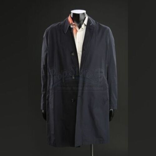 SEASON 2 EPISODE 13: "MIZUMONO"<br>Hannibal Lecter's (Mads Mikkelsen) Bloody Shirt with Raincoat