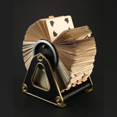 SEASONS 1 AND 2<br>Hannibal Lecter's (Mads Mikkelsen) Rolodex