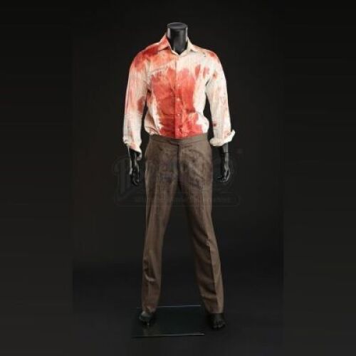 SEASON 2 EPISODE 13: "MIZUMONO"<br>Hannibal Lecter's (Mads Mikkelsen) Bloody Shirt and Slacks
