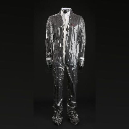 SEASON 2 EPISODE 2: "SAKIZUKE"<br>Hannibal Lecter's (Mads Mikkelsen) Grey Plaid Three-Piece Suit and Kill Suit