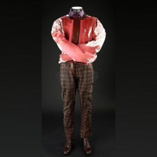 SEASON 2 EPISODE 12: "TOME-WAN"<br>Hannibal Lecter's (Mads Mikkelsen) Bloody Suit and Straitjacket