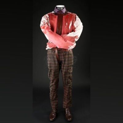 SEASON 2 EPISODE 12: "TOME-WAN"<br>Hannibal Lecter's (Mads Mikkelsen) Bloody Suit and Straitjacket