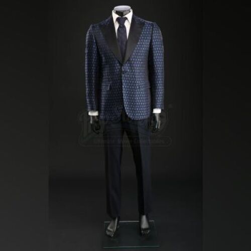 SEASON 3<br>Hannibal Lecter's (Mads Mikkelsen) Blue Floral Promo Suit